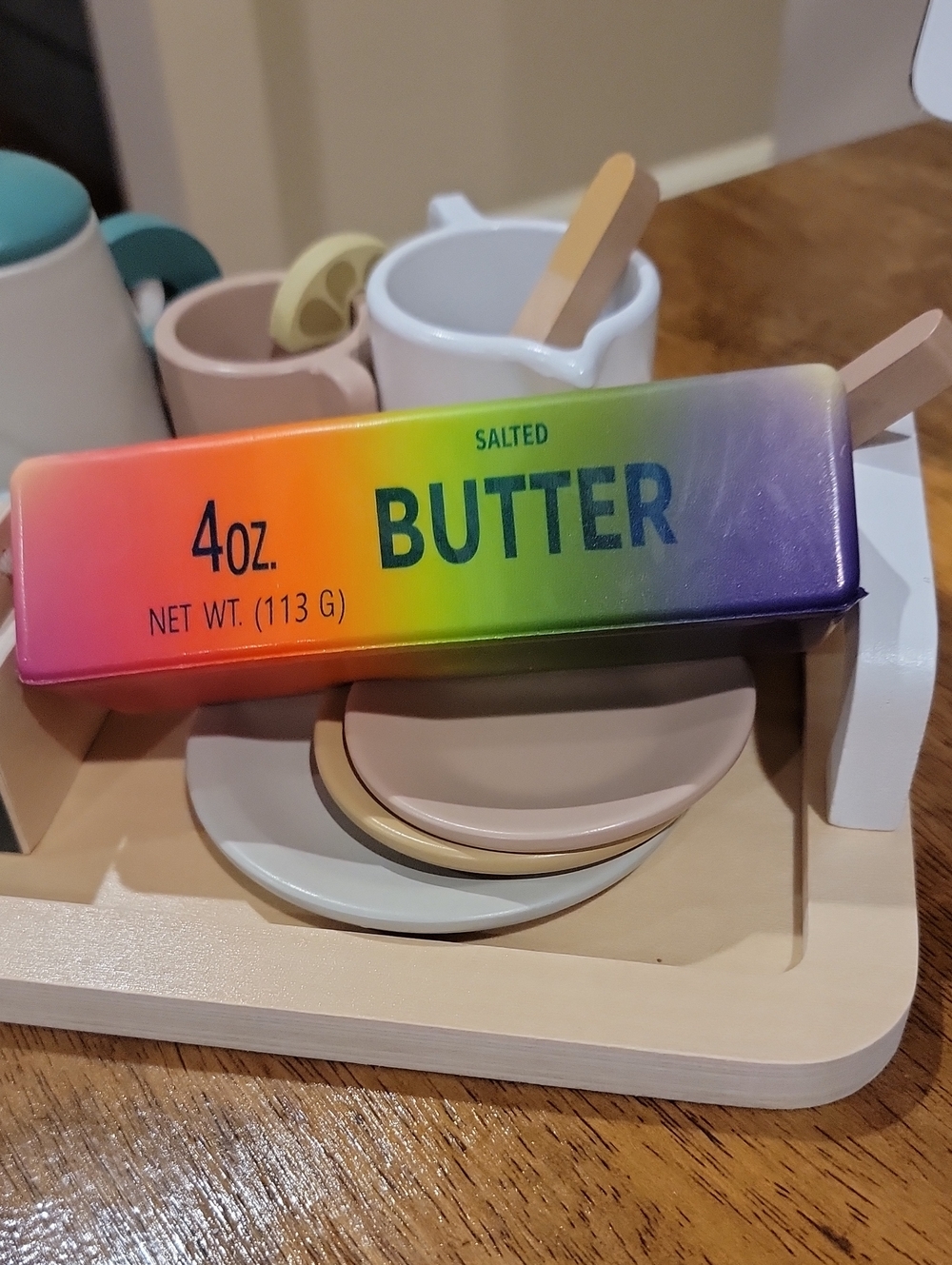 Butter Squishy Tie-Dye Butter Stick Soft Squeeze and Slow Rising Soft Sensory